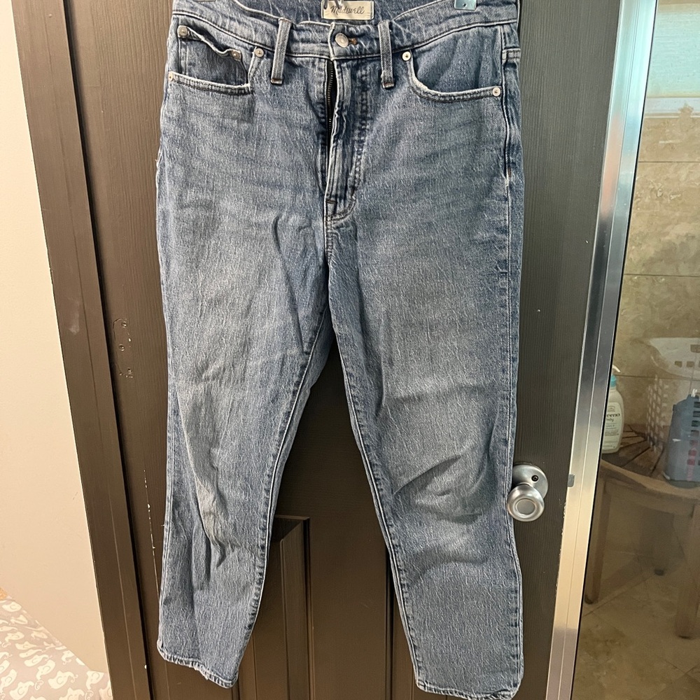 Madewell Women's Straight Leg Jeans - Blue